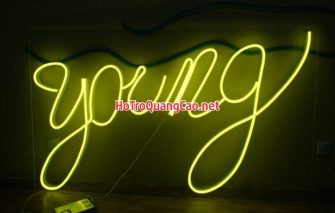 Font Chữ Thiết Kế Đèn LED Neon