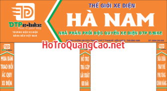 Biển bảng quảng cáo thế giới xe điện Hà Nam phân phối xe điện