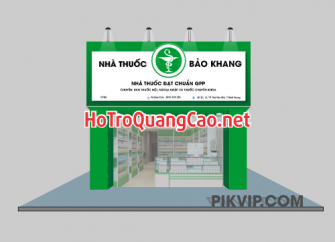 Biển bảng quảng cáo nhà thuốc Bảo Khang