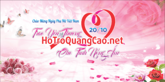 Chúc mừng ngày phụ nữ Việt Nam trao yêu thương cho tình nồng ấm
