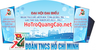 Phông nền đại hội đại biểu đoàn TNCS Hồ Chí Minh tỉnh Quảng Trị