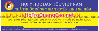 Mẫu Bảng Biển Quảng Cáo Hội Y Học Dân Tộc Việt Nam