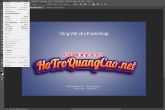 Cài Tiếng Việt cho Photoshop